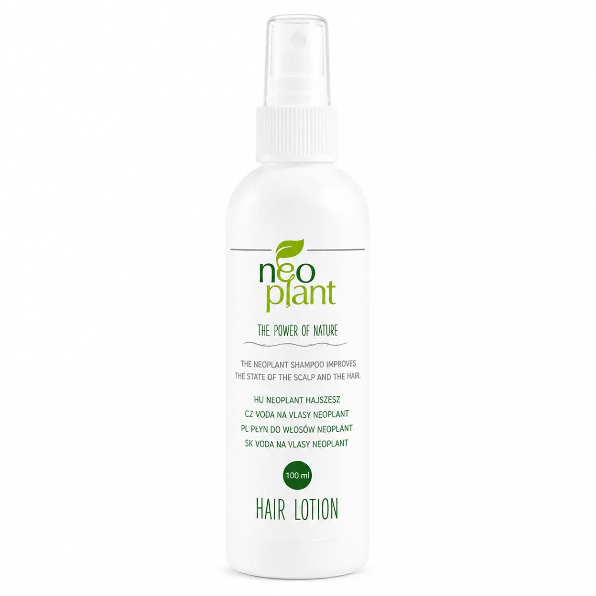 Neoplant Hair Lotion 100 ml – természetes növényi hajszesz viszkető, sebesedő, korpás és érzékeny fejbőr ápolására
