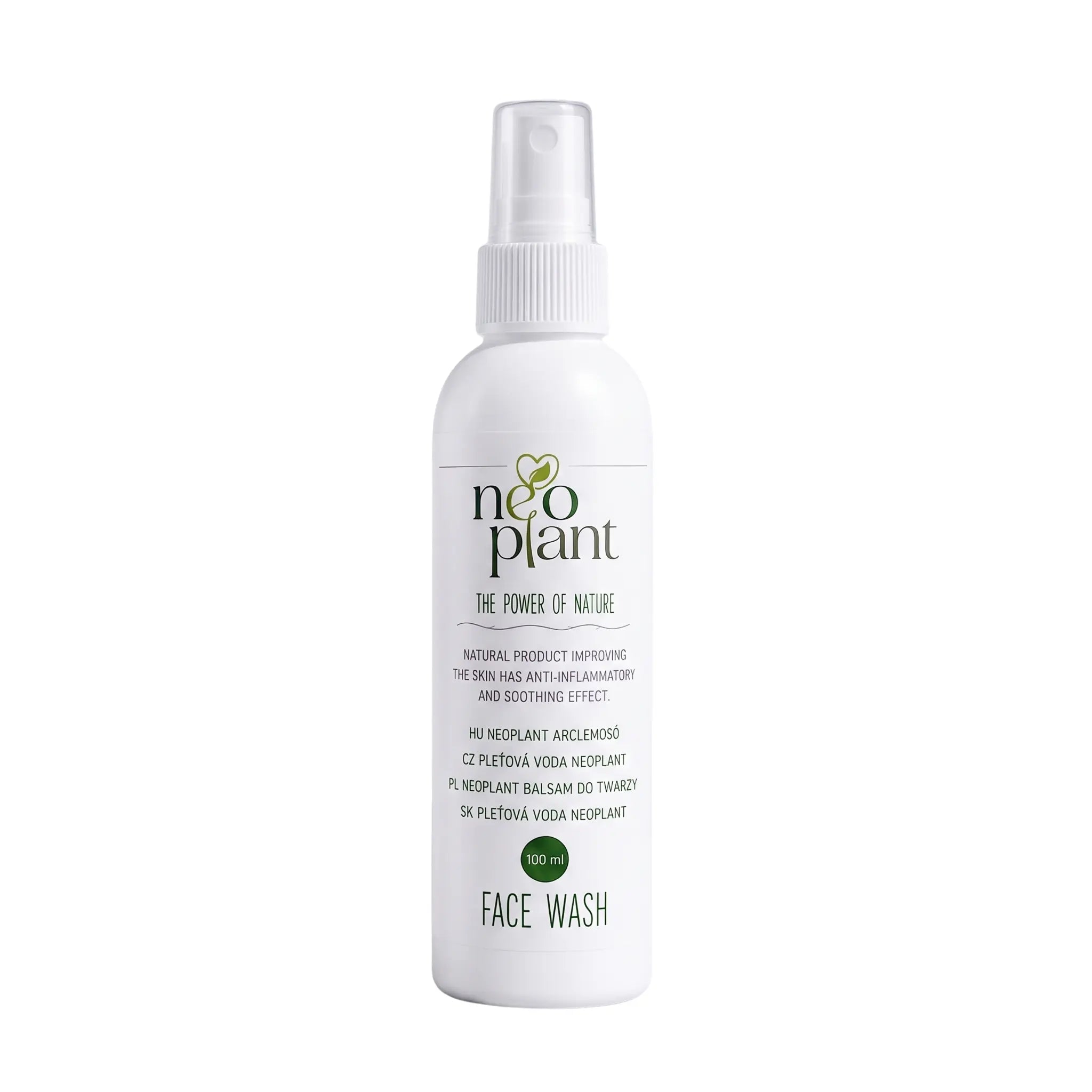 Neoplant Face Cleanser 100 ml – természetes növényi arclemosó irritált, száraz, érzékeny, atópiára hajlamos és problémás bőr kíméletes tisztitására