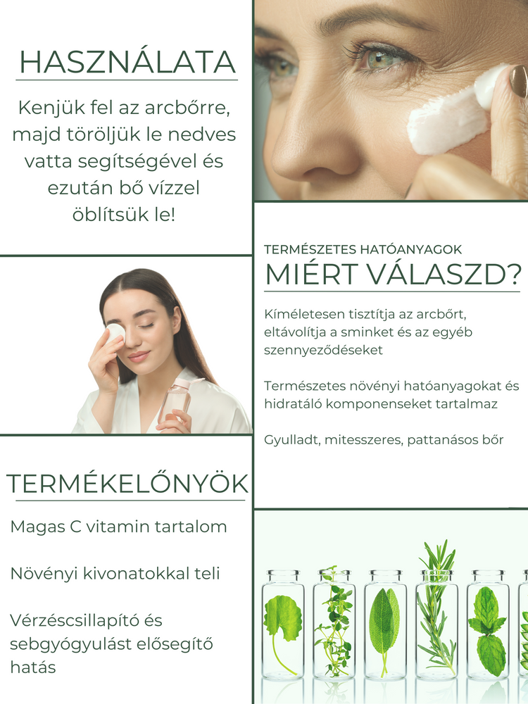 100ml NEOPLANT NATÚR KRÉM +  100ml NATÚR ARCSZESZ