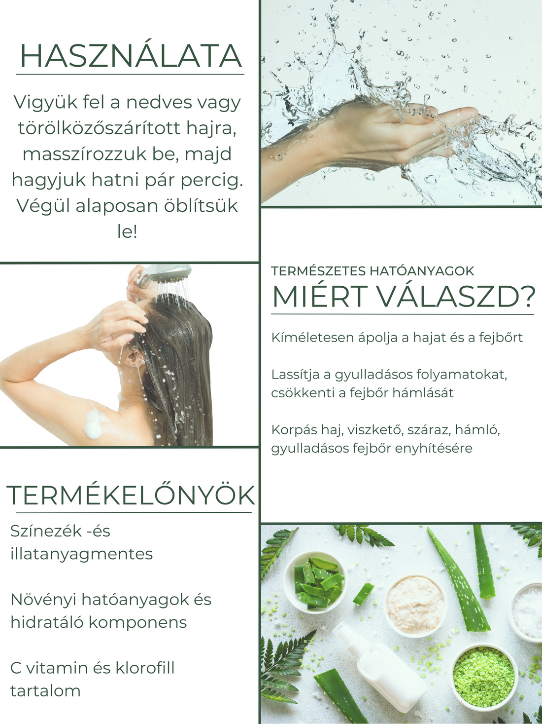 NEOPLANT natúr hajszesz korpás, viszkető, gyulladt fejbőrre tökéletes megoldást nyújt.