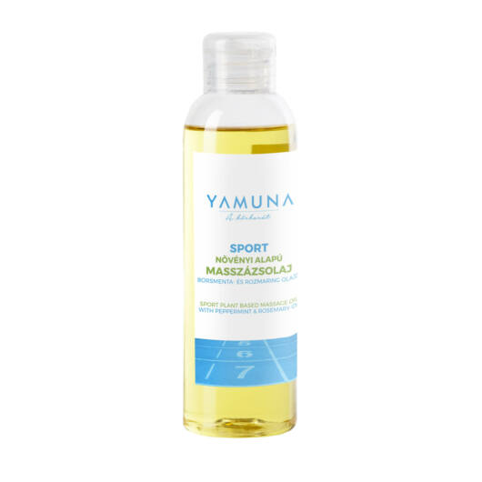 Yamuna Rastlinný masážny olej Šport 250 ml