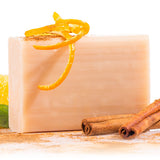 Yamuna Orange-cinnamon cold pressed soap